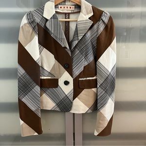 Best Marni blazer🇮🇹silk & cotton jacket